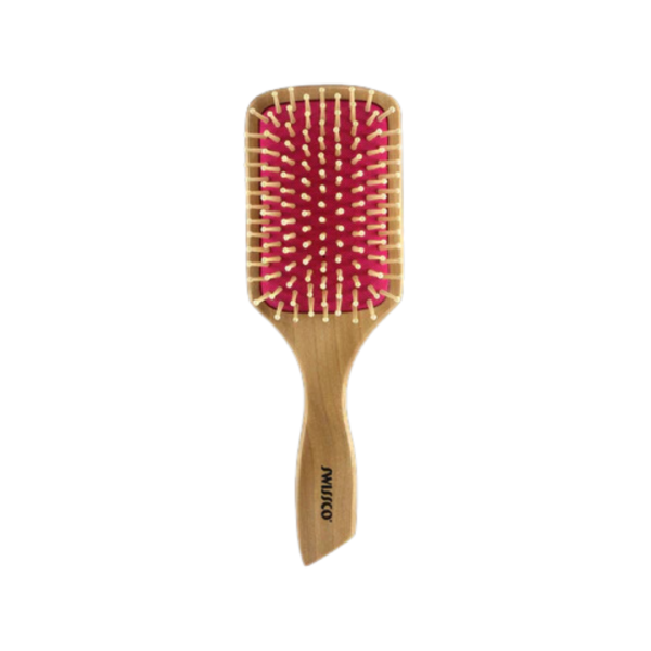 SWISSCO PRO Wooden Paddle Brush